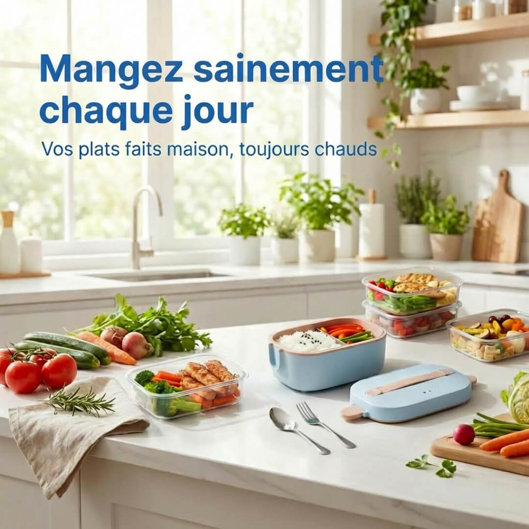 HeatLunch™ – Repas chaud en 15 min, partout