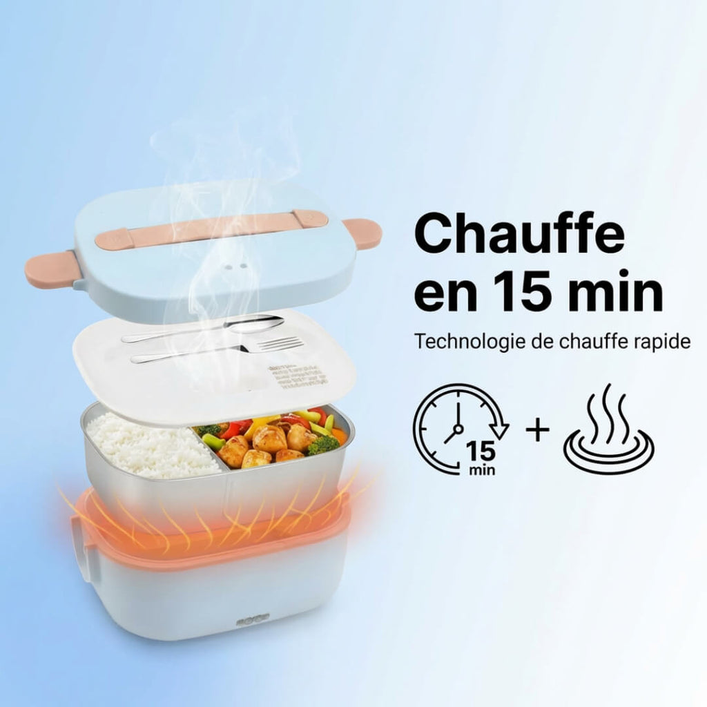 HeatLunch™ – Repas chaud en 15 min, partout