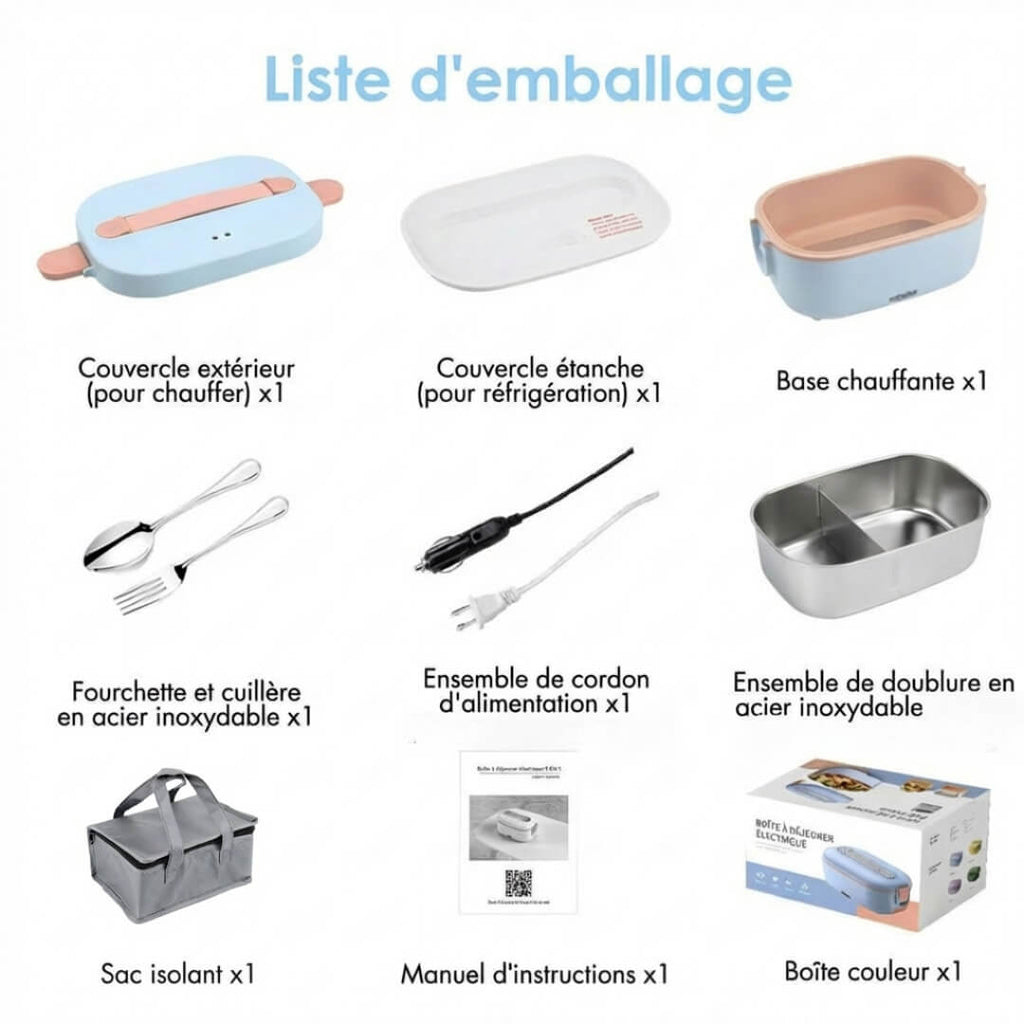 HeatLunch™ – Repas chaud en 15 min, partout
