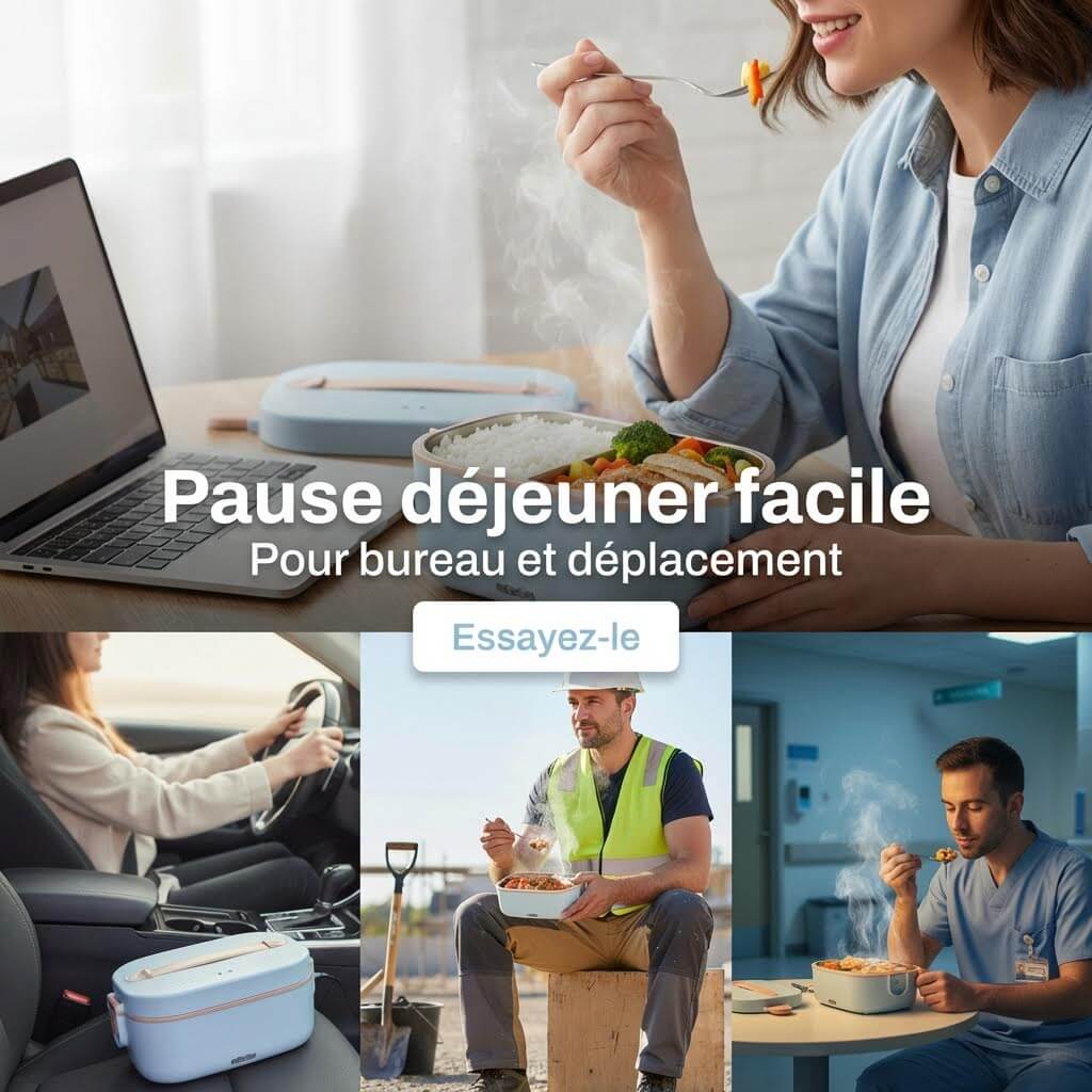 HeatLunch™ – Repas chaud en 15 min, partout